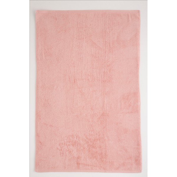 Prosop din bumbac El Delfin Lisa Coral, 70 x 140 cm, roz-image-1