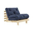 Fotoliu variabil KARUP Design Roots Raw/Navy, albastru închis