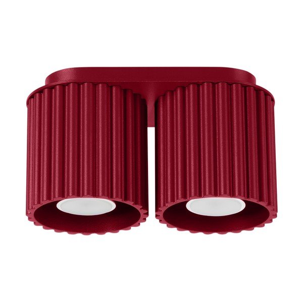Spot burgundy din metal 10x21 cm Zora – Sollux