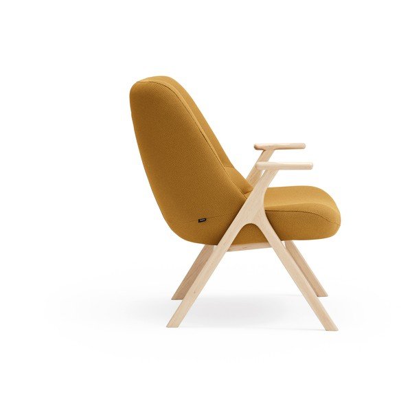 Fotoliu galben muștar Dins – Teulat-image-2