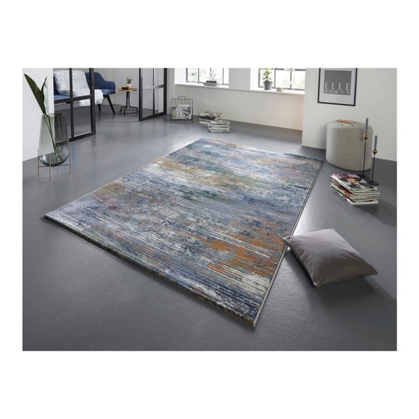 Covor Elle Decoration Arty Trappes, 120 x 170 cm, gri - maro-image-1