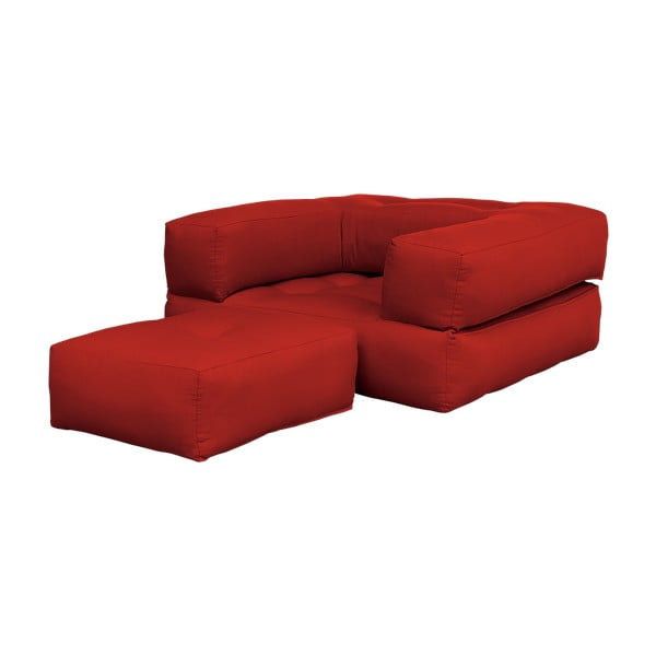 Fotoliu extensibil Karup Cube Red-image-2