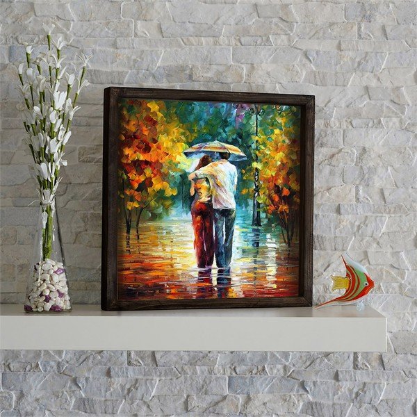 Tablou Fall Walk, 34 x 34 cm-image-1
