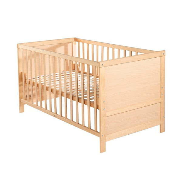 Pătuț în culoare naturală 70x140 cm – Roba