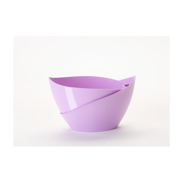 Ghiveci cu sistem de auto-irigare Plastia Doppio, roz-pastel-image-3