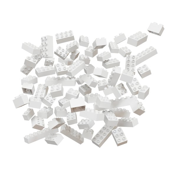 Set cuburi de construit Hubelino Snow, 120 piese