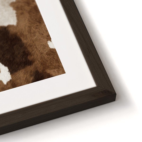 Tablou cu ramă imprimat 30x40 cm Cowhide – Styler-image-4