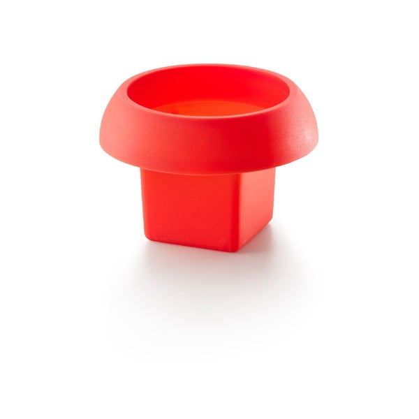 Formă din silicon pentru gătirea oului la microunde Lékué Ovo, ⌀ 10 cm, roșu-image-1
