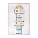 Covor pentru copii alb-roz 120x170 cm Bouncy – Hanse Home