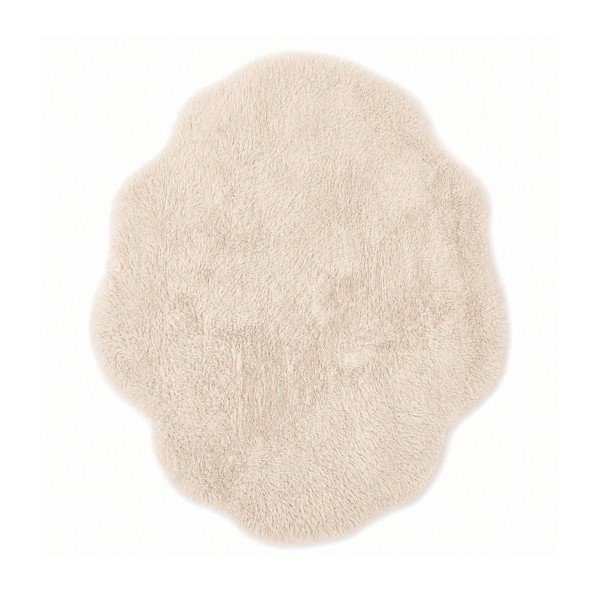 Covor pentru copii bej 115x140 cm Mammoth – Meowbaby
