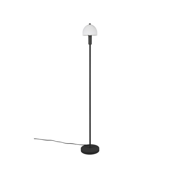 Lampadar negru cu abajur din sticlă (înălțime 120 cm) Glenn – Trio-image-2