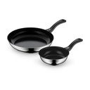 Tigăi cu suprafață ceramică 2 buc. din oțel inoxidabil ø 28 cm Devil – WMF