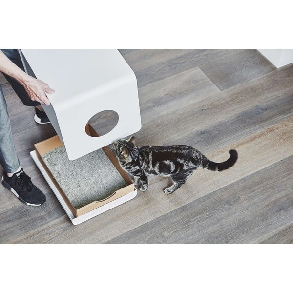 Litieră pentru pisici albă 41x54,5 cm Sito White – MiaCara-image-1