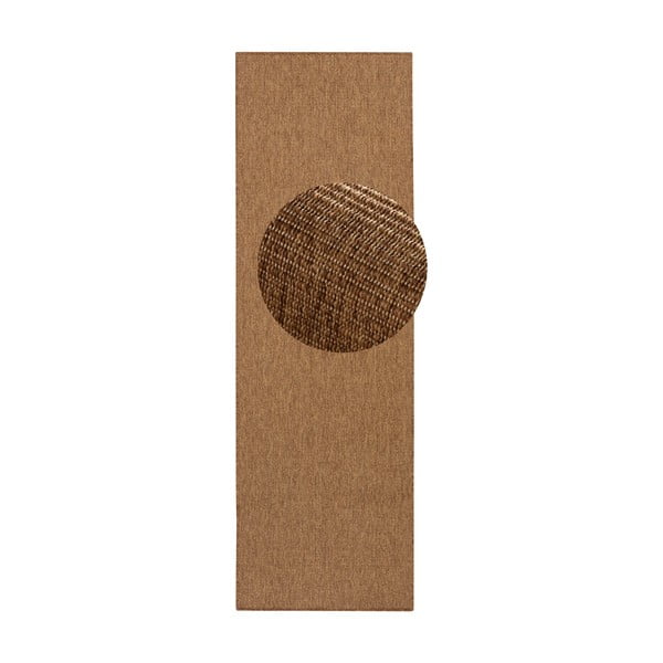 Covor pentru exterior și interior maro 80x150 cm Nature – Hanse Home