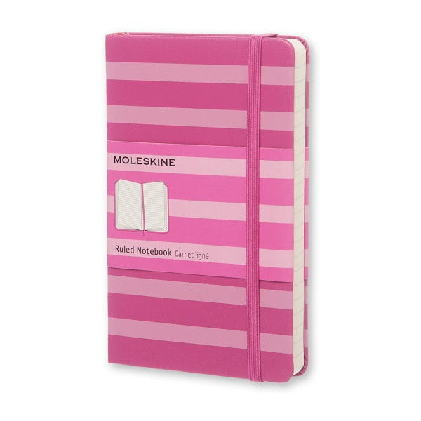 Notebook, roz, mic, Moleskine Hard, hârtie dictando