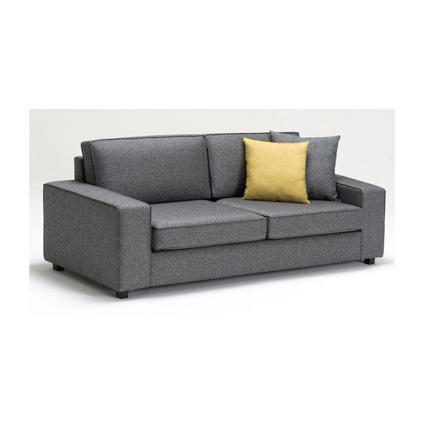 Canapea cu 3 locuri Balcab Home Doty, gri-image-1