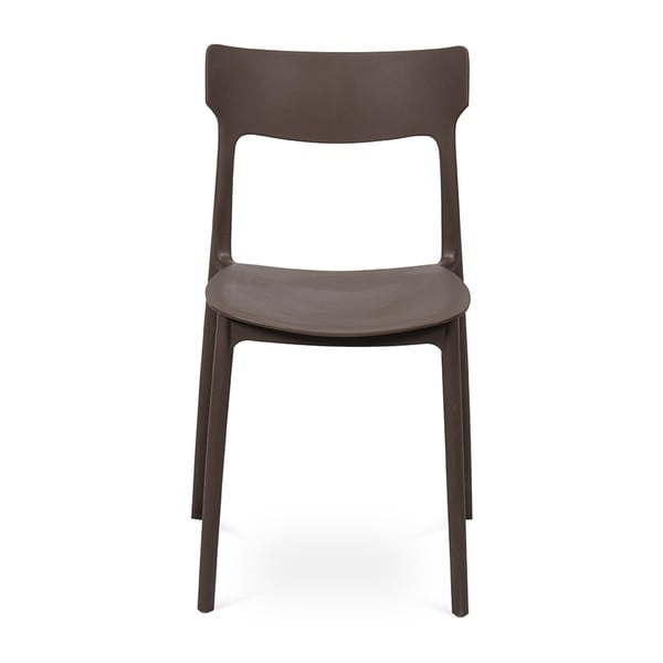 Scaun de grădină maro din plastic Biá – Bonami Essentials-image-2