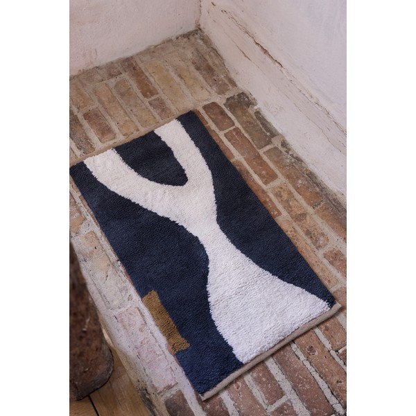 Covor gri închis/bej lavabil din bumbac 70x150 cm Figura – Mette Ditmer Denmark-image-2