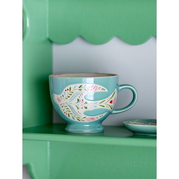 Căni verzi 4 buc. din ceramică 400 ml Rosalynde – Bloomingville-image-1