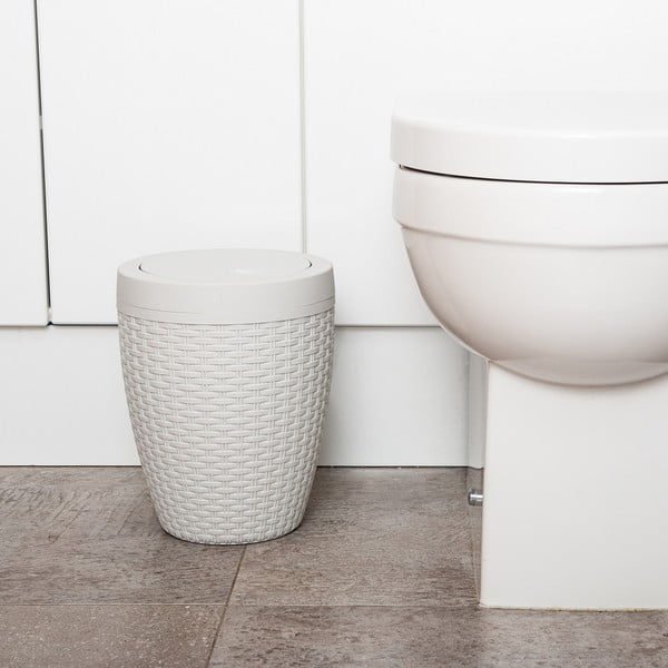 Coș de baie Addis Premium, 5 l, bej deschis-image-1