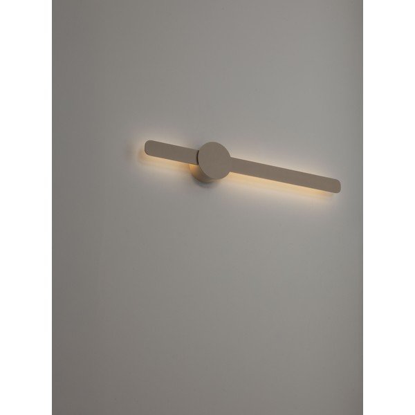 Aplică de perete grej LED din aluminiu Norei – Nova Luce-image-2