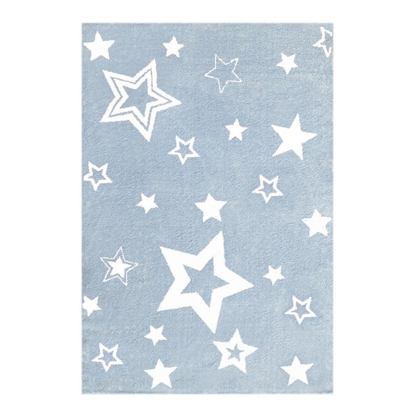 Covor pentru copii Happy Rugs Starlight, 100x160 cm, albastru