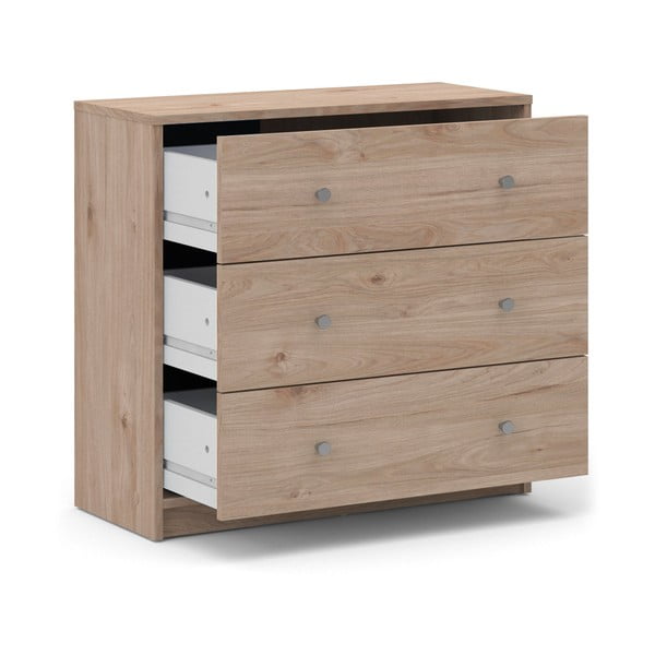 Comodă cu aspect de stejar Tvilum May, 72x68 cm-image-4