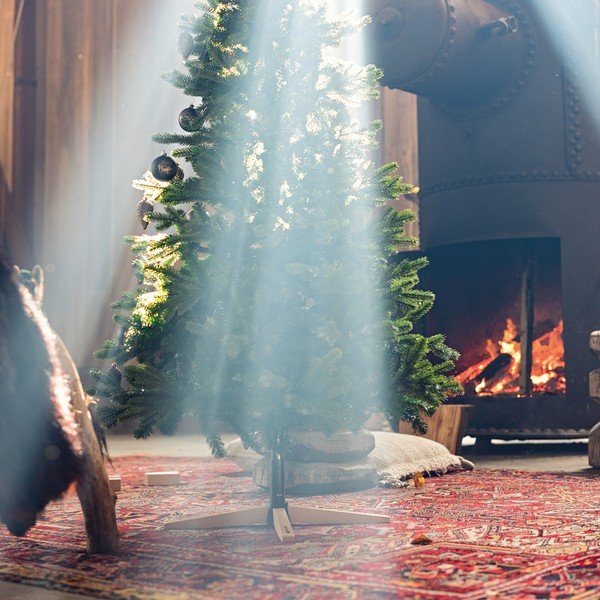 Suport din lemn pentru bradul de Crăciun Tree Nest Gentle-image-1