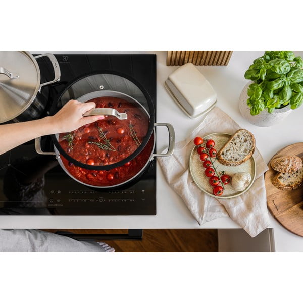 Tigaie cu capac/cu suprafață ceramică ø 28 cm tegame Meda 3.0 – FABINI-image-3