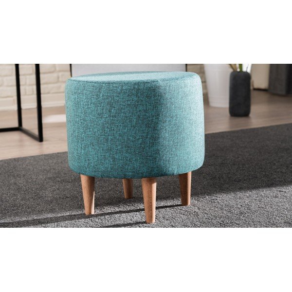 Taburet albastru Liza – Balcab Home-image-1