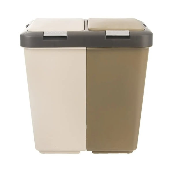 Coș de reciclare 20 l Duo Dust - Orion-image-1