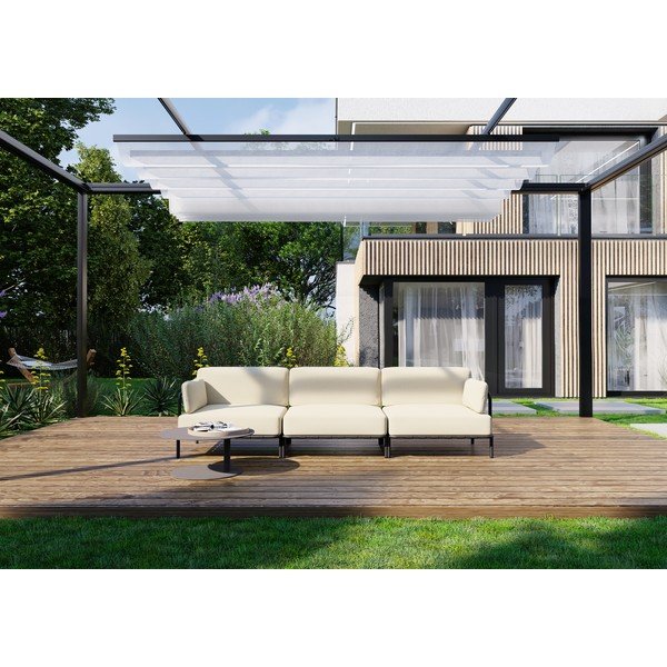 Canapea modulară de grădină bej 234 cm Salve – Sit Sit-image-4