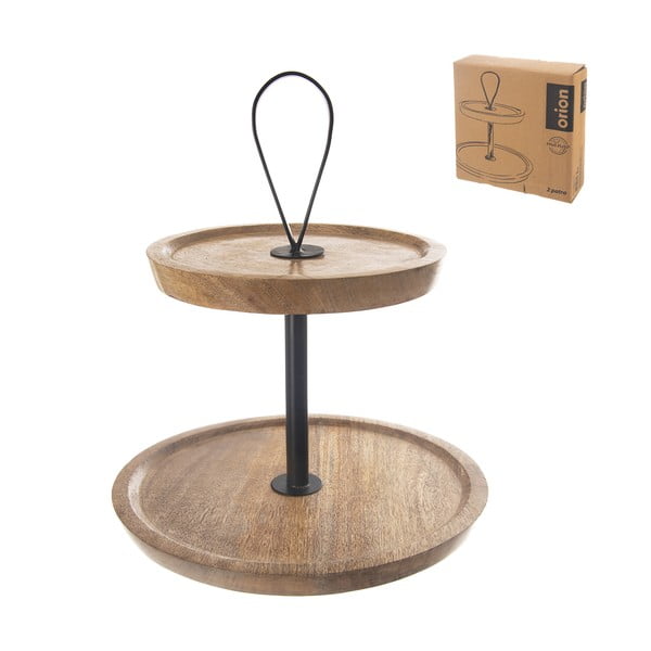 Platou etajat din lemn Mango – Orion-image-4