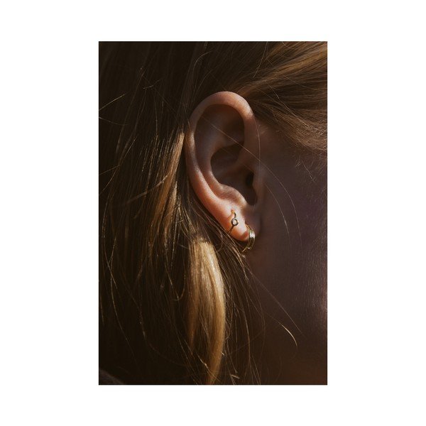 Cercei din aur Bepart Tiny Hoop-image-1