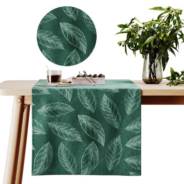Napron de masă din catifea 40x140 cm Calm – AmeliaHome-image-2