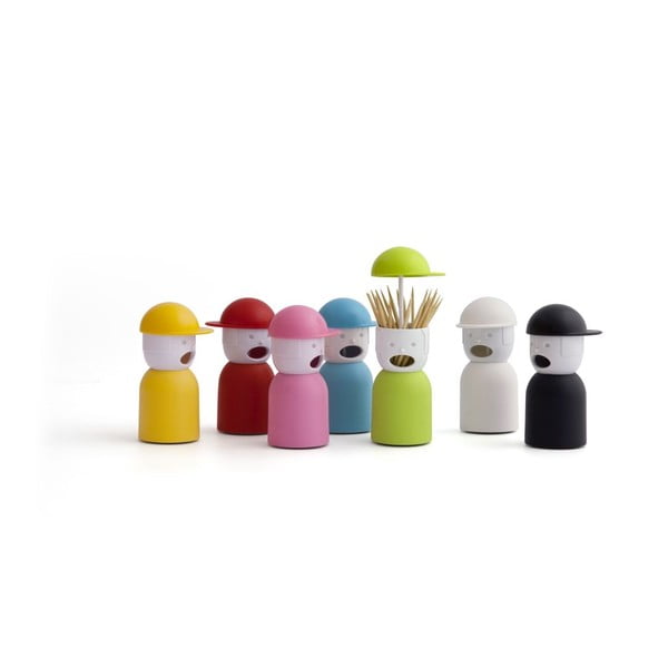 Suport pentru scobitori Qualy&CO Picky Boy, negru-image-2