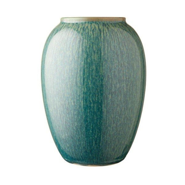 Vază verde din gresie (înălțime 20 cm) Gastro Green – Bitz