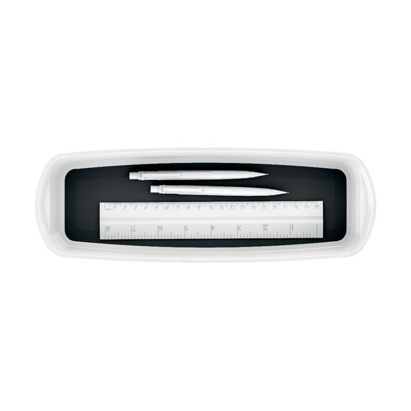 Organizator de birou din plastic alb-negru MyBox - Leitz-image-2