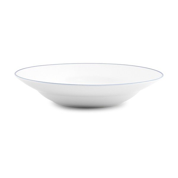 Farfurie albă adâncă din porțelan ø 23 cm Basic White – BonBistro