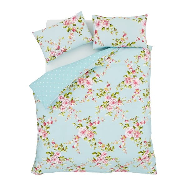 Lenjerie de pat Catherine Lansfield Canterbury Multi, 200 x 200 cm-image-1