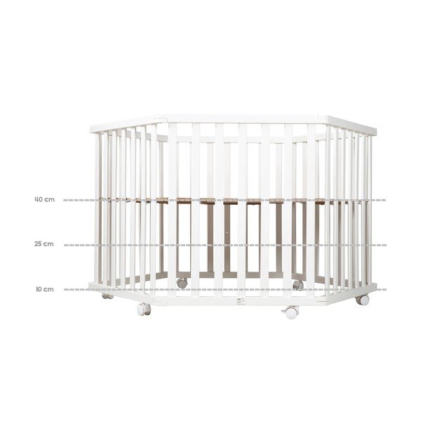 Țarc pentru copii gri deschis 119x104 cm Sternenzauber – Roba-image-2