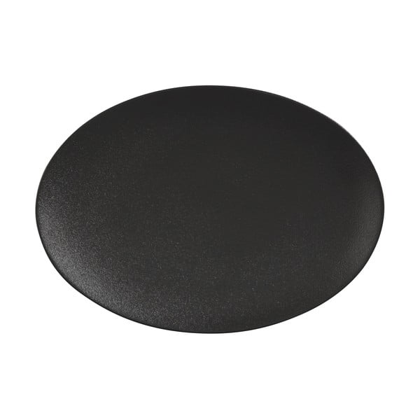 Platou de servire negru din ceramică 22x30 cm Caviar – Maxwell & Williams