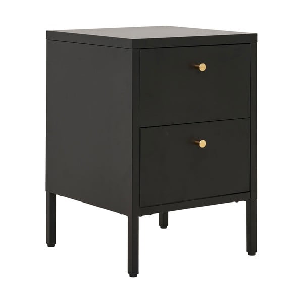 Noptieră neagră din metal Dalby – House Nordic-image-2