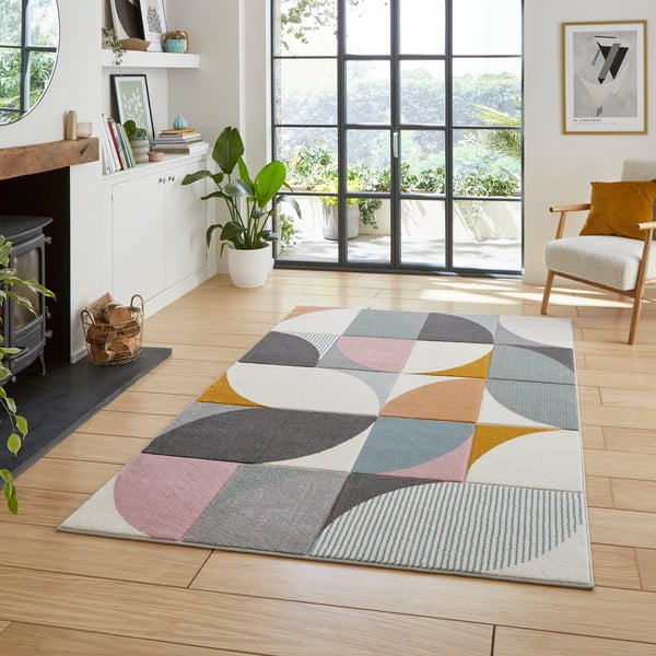 Covor gri 120x170 cm Matrix – Think Rugs-image-1