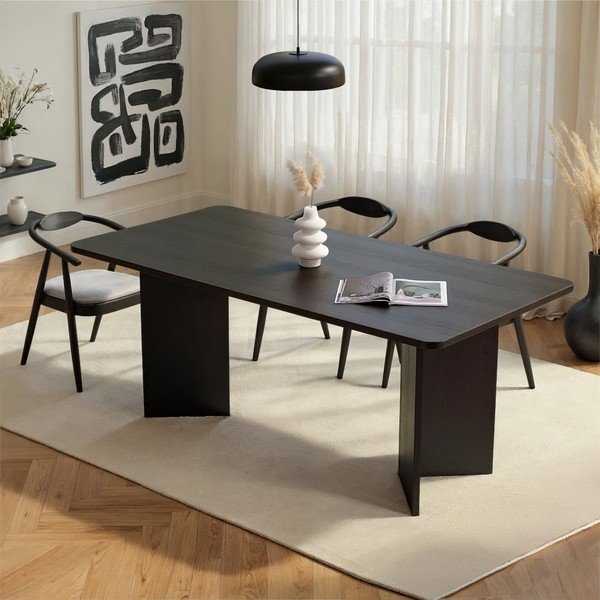 Masă de dining 90x180 cm Linza – Kalune Design-image-2