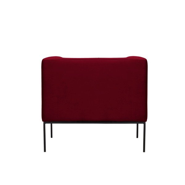 Fotoliu din catifea Windsor & Co Sofas Neptune, roșu-image-4