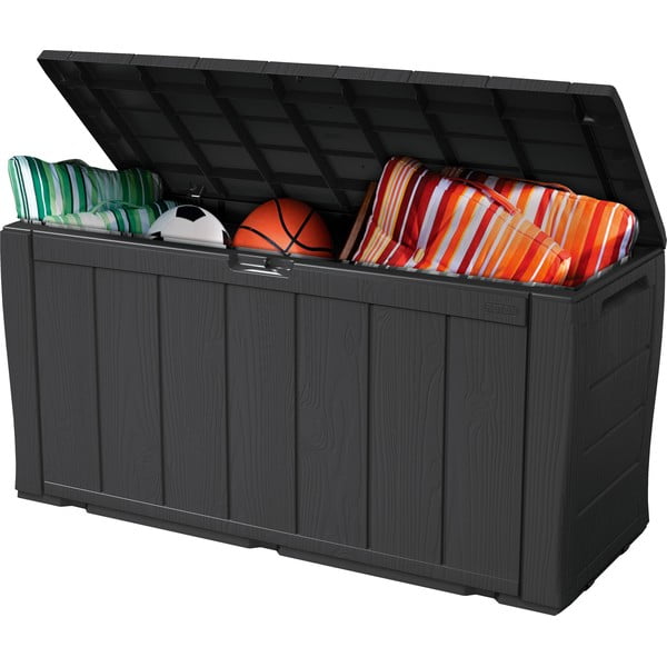 Cutie de depozitare pentru grădină gri închis Sherwood – Keter-image-2