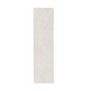 Covor tip traversă fildeș țesut manual din lână 60x230 cm Zen Garden – Flair Rugs