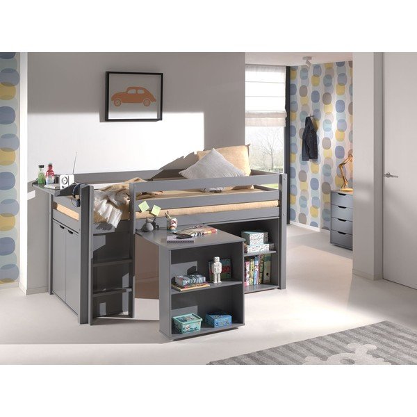 Dulap pentru copii gri 85,5x72 cm Pino - Vipack-image-2
