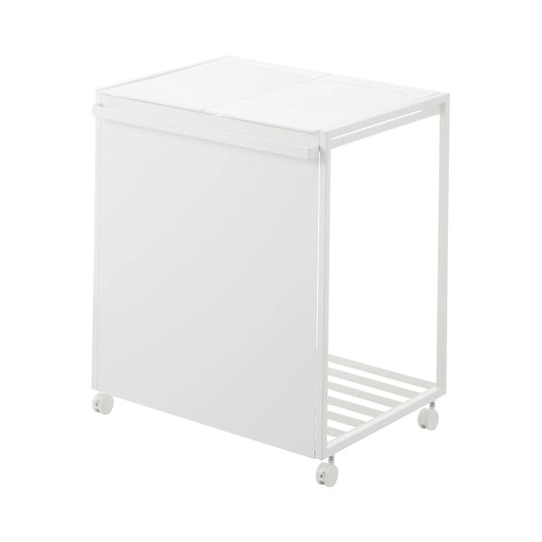 Coș de gunoi alb de reciclat din metal Tower – YAMAZAKI